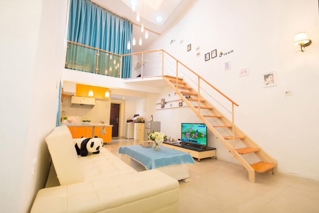 Chengdu Miss.Xi Boutique Apartment Taiguli Branch Eksteriør bilde